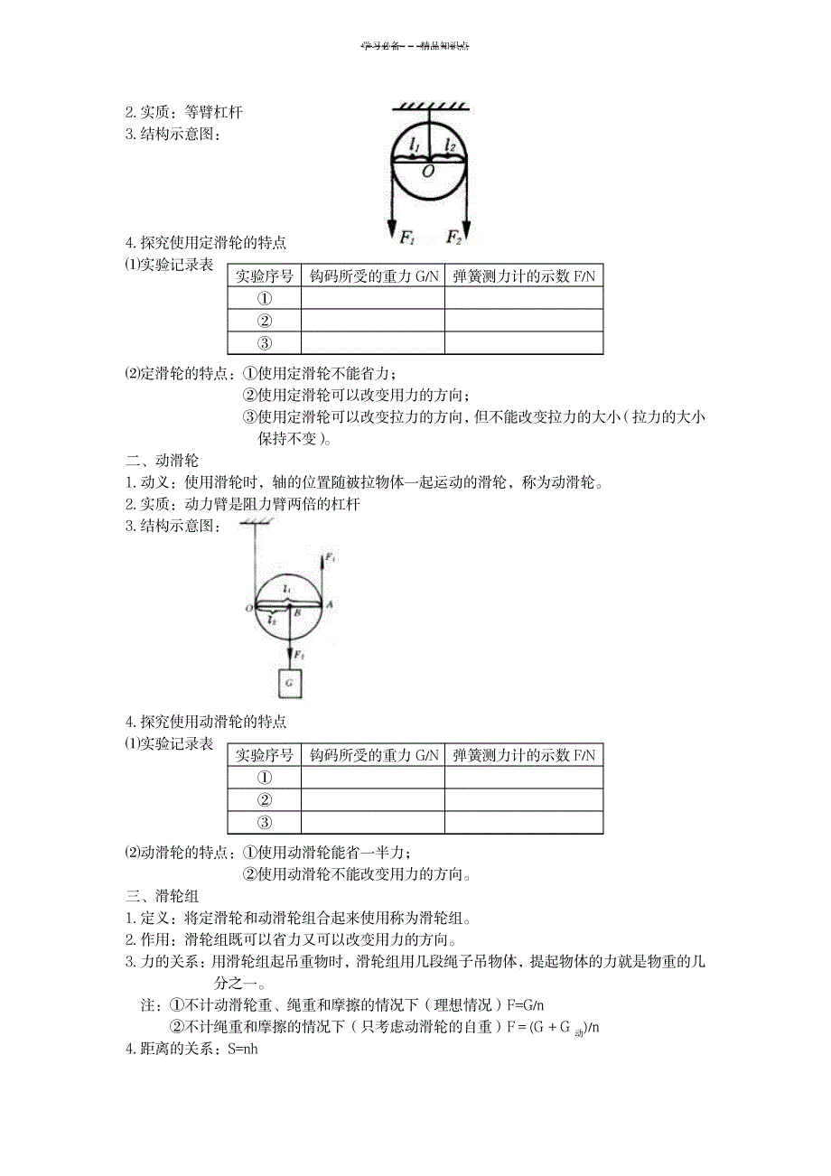 第十一章-简单机械和功--基本知识点_机械制造-机械理论及资料_第2页