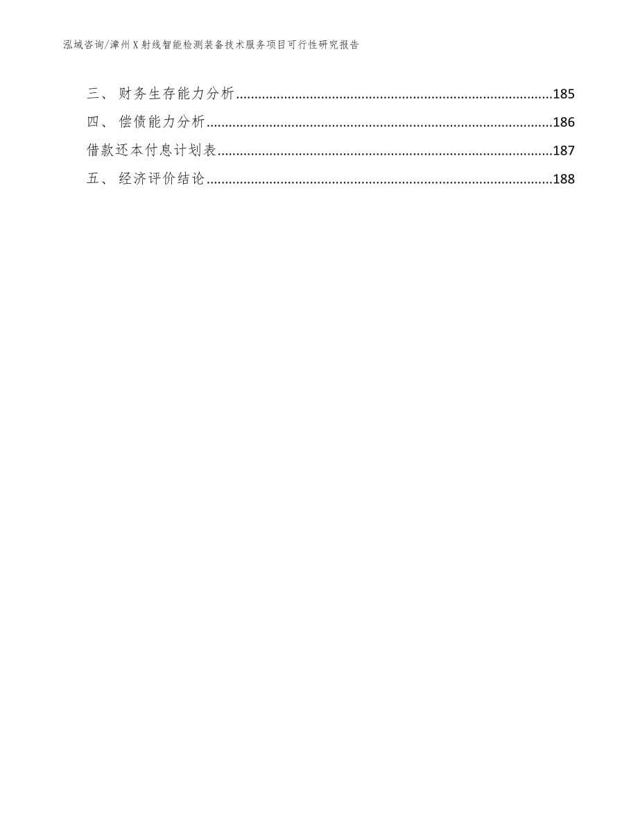 漳州X射线智能检测装备技术服务项目可行性研究报告_第5页