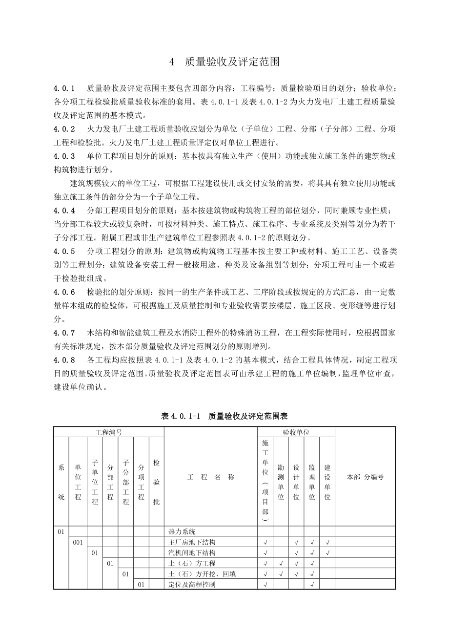 质量验收及评定项目范围项目划分表_第1页