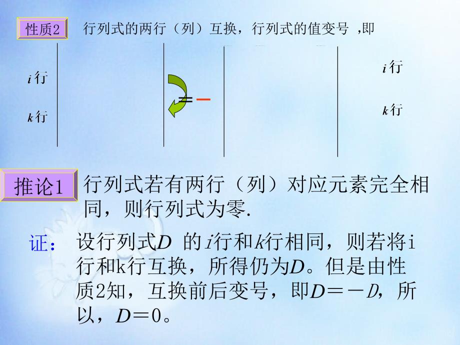 线性代数课件：1-3 行列式的性质_第3页