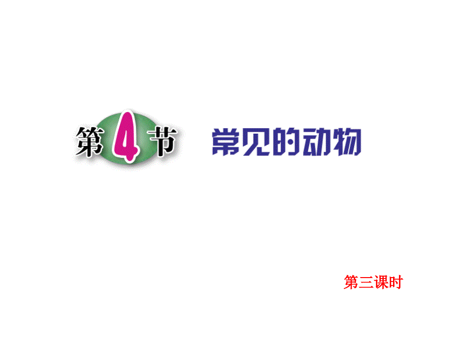 24常见的动物第3课时_第1页