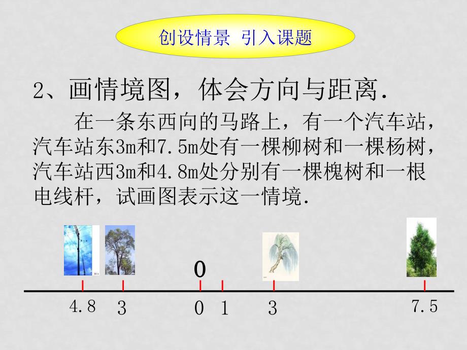 七年数学：1[1].2.2《数轴》北师大版_第3页