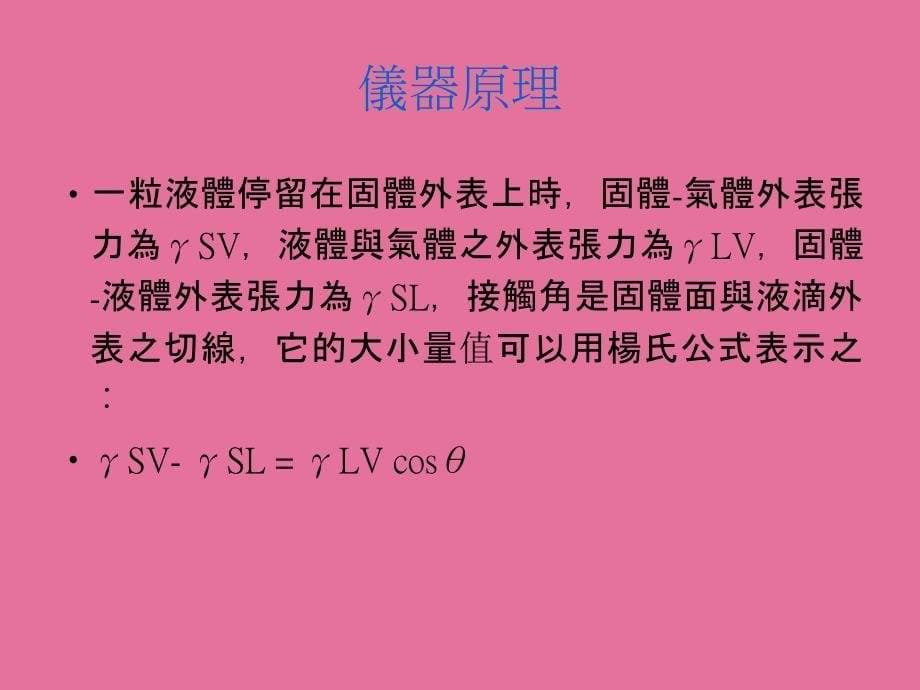 接触角测量仪使用方法ppt课件_第5页