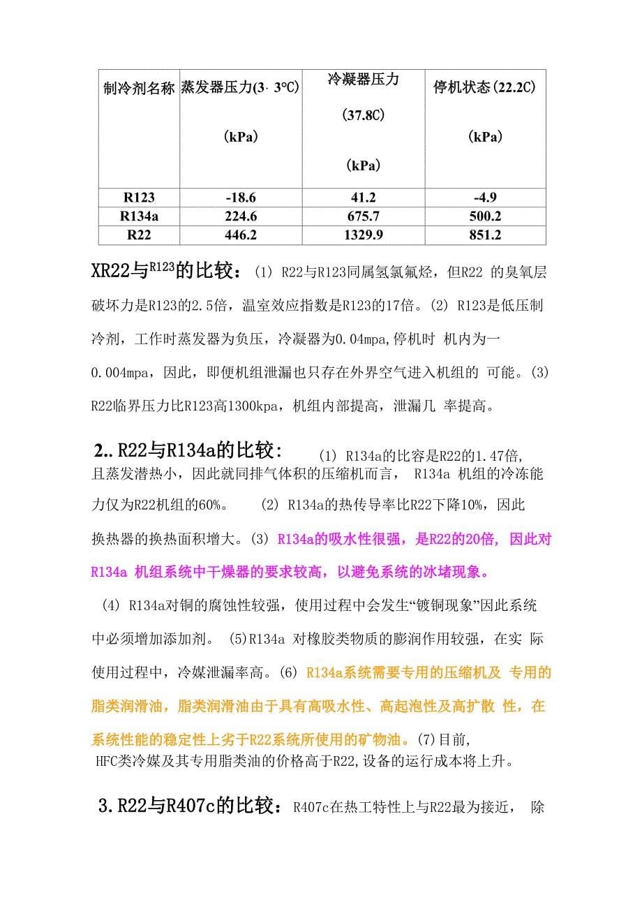 常用制冷剂及绿色制冷_第5页