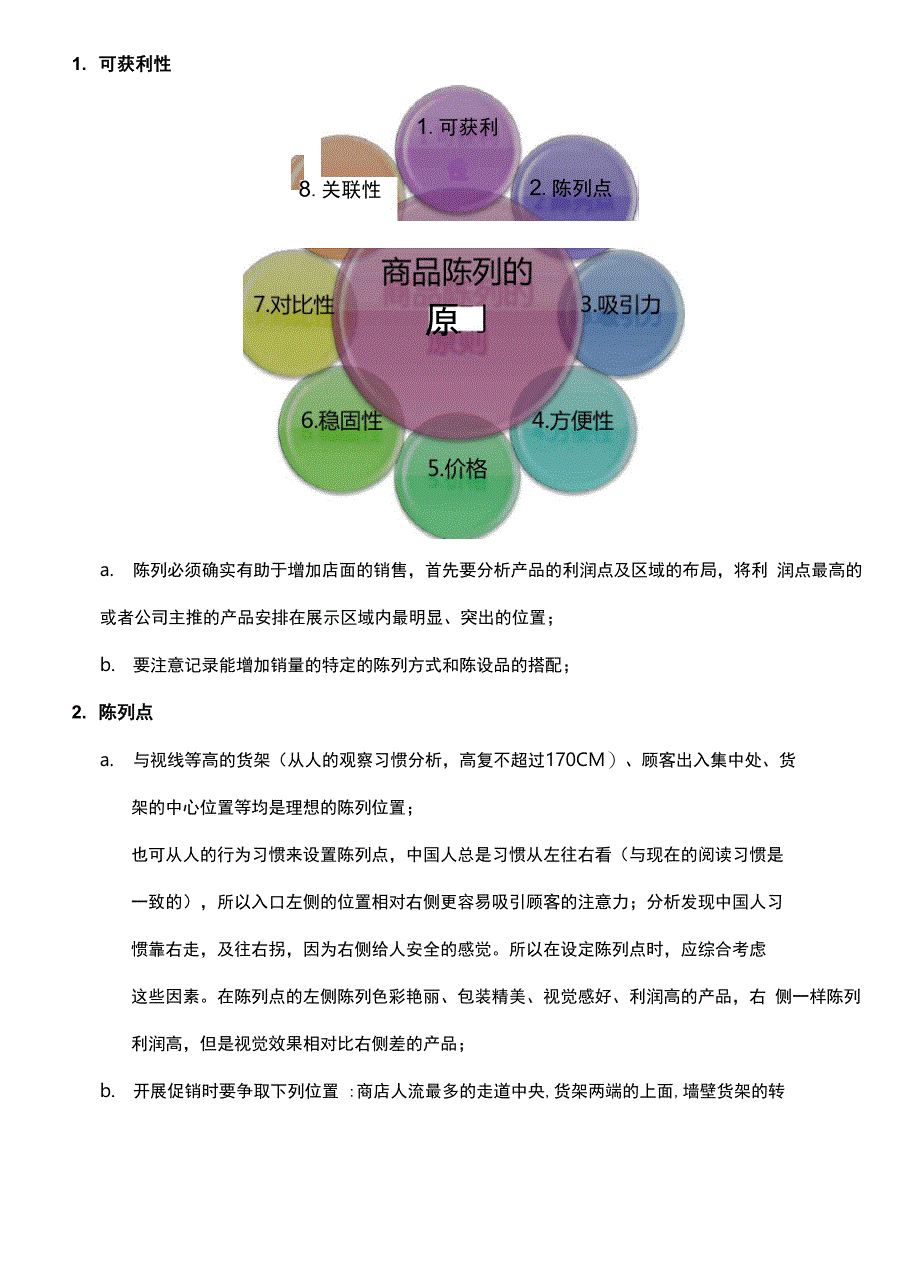 商品陈列及商场布置的要素_第3页