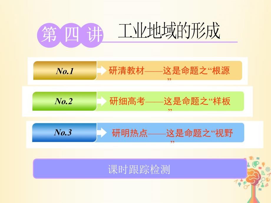 江苏专版高考地理大一轮复习第二部分第三单元产业活动与地理环境第四讲工业地域的形成实用课件名师制作优质学案新_第1页