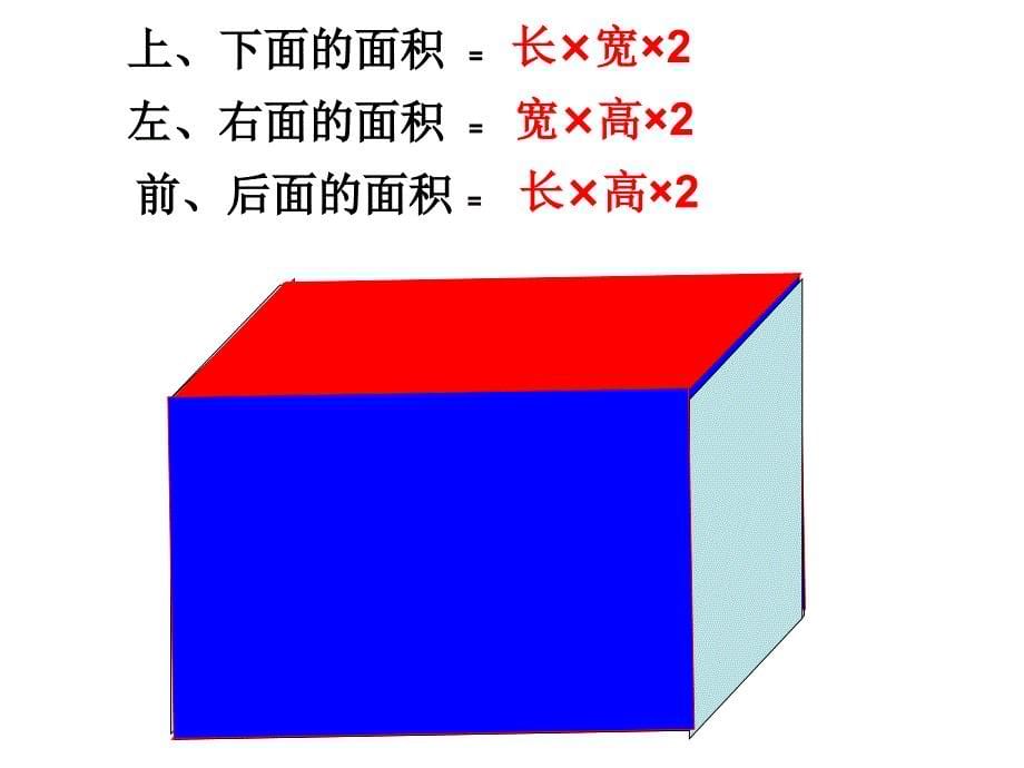 3、长方体和正方体的表面积 (3)_第5页