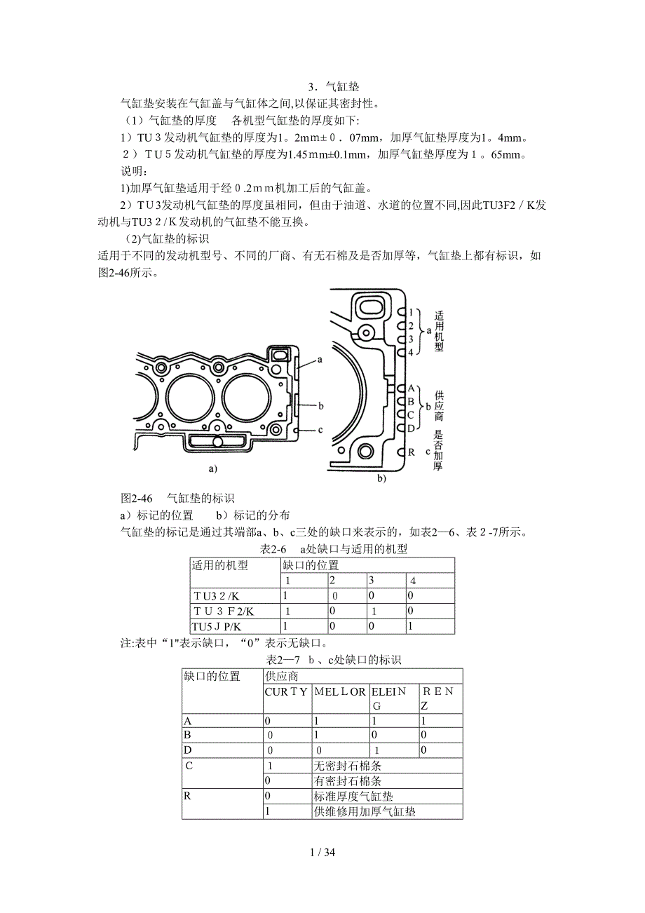发动机机械部分维修说明(1)_第1页