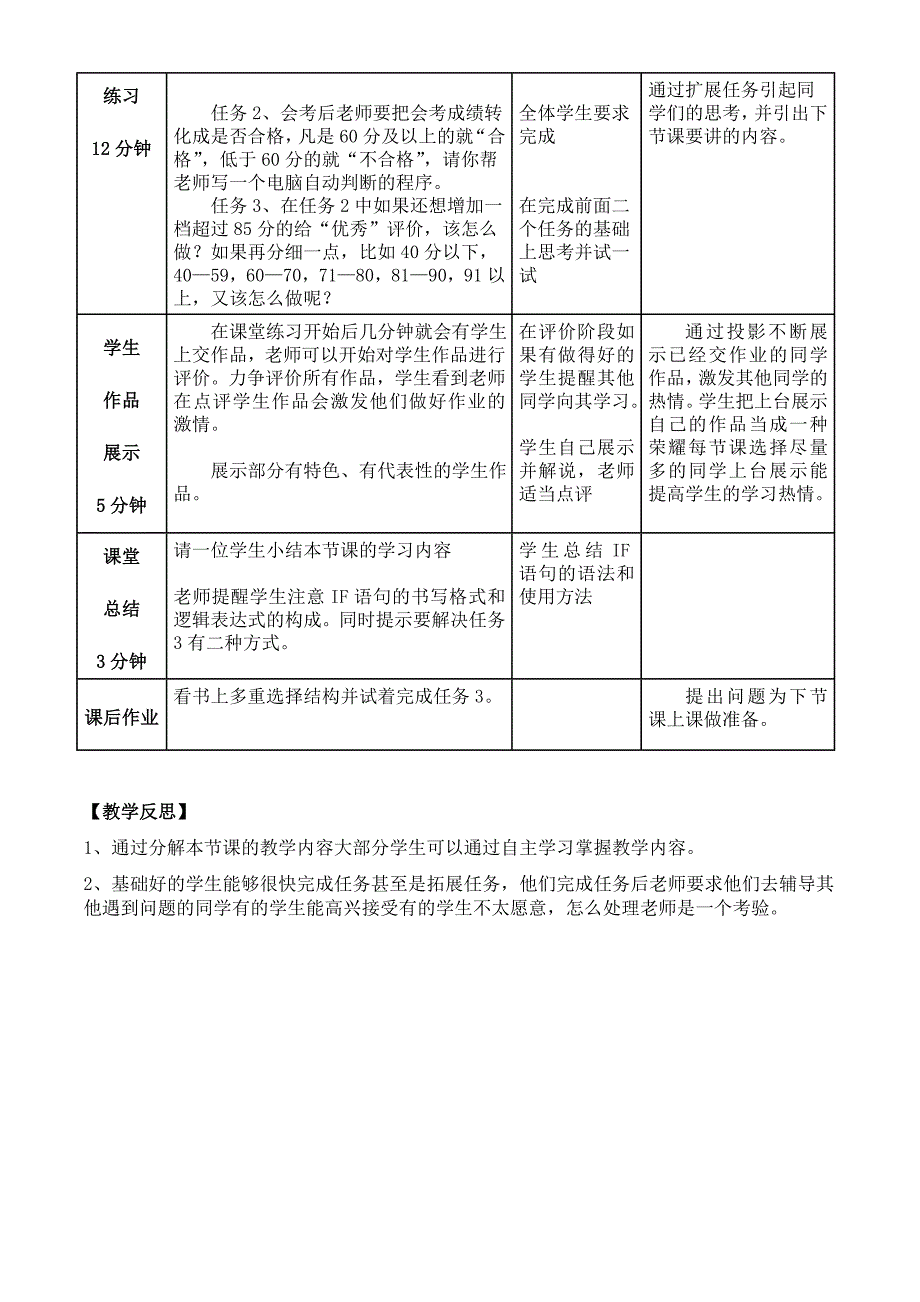 高中信息技术算法与程序设计教案粤教版选修_第3页