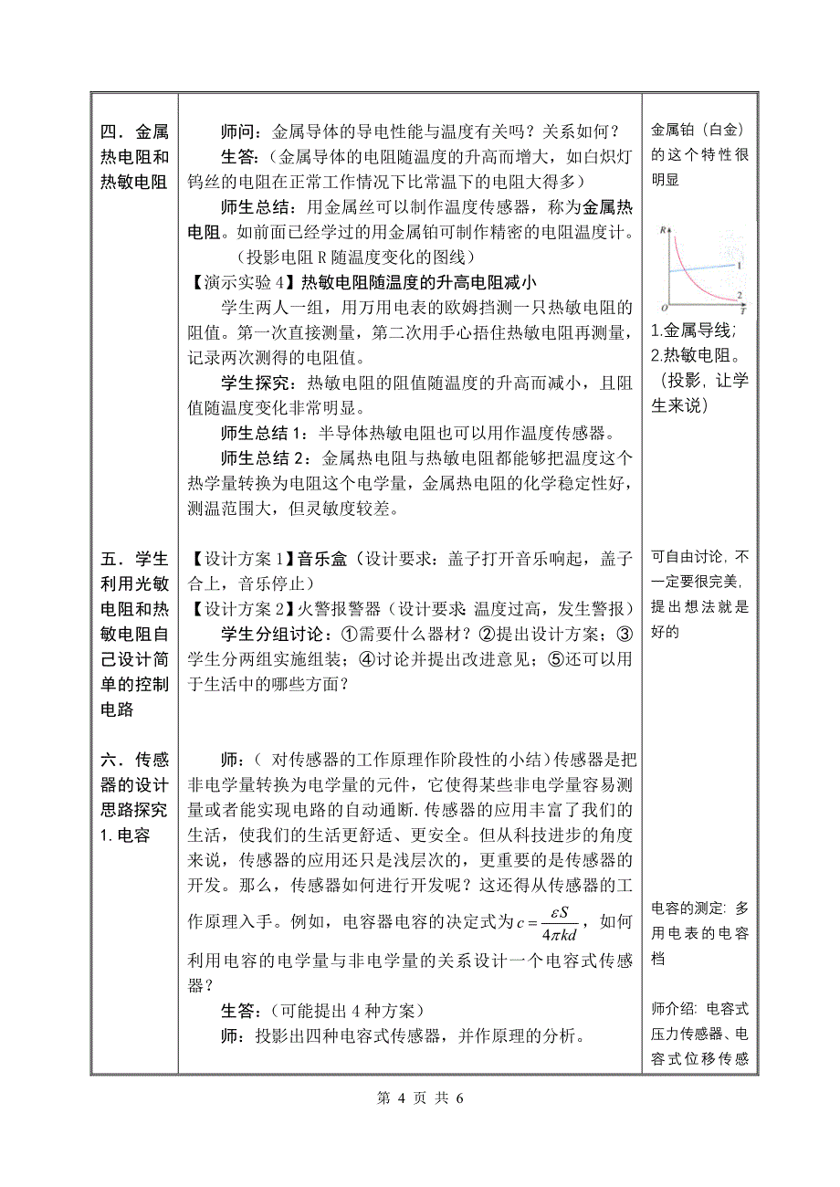 《传感器及其工作原理》的创新教学设计_第4页