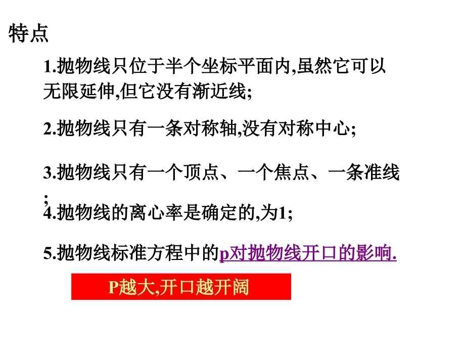 232抛物线几何性质一_第5页