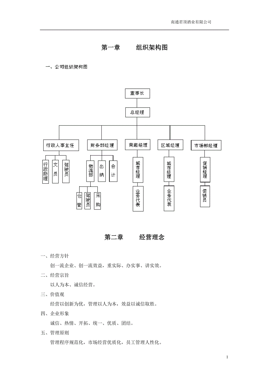 中粮酒业君顶酒庄公司管理制度_第1页