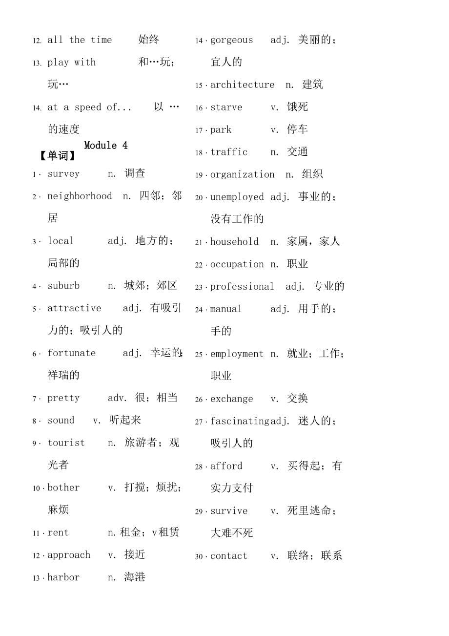 高中必背英语单词及短语_第5页