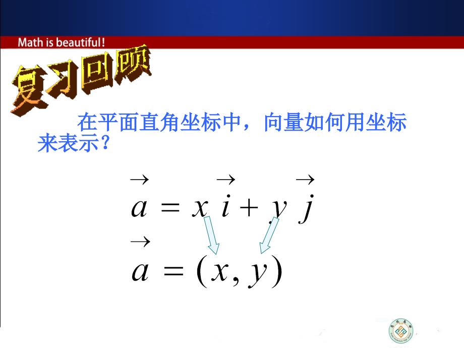 平面向量的坐标运算必修四数学优秀课件ppt_第2页