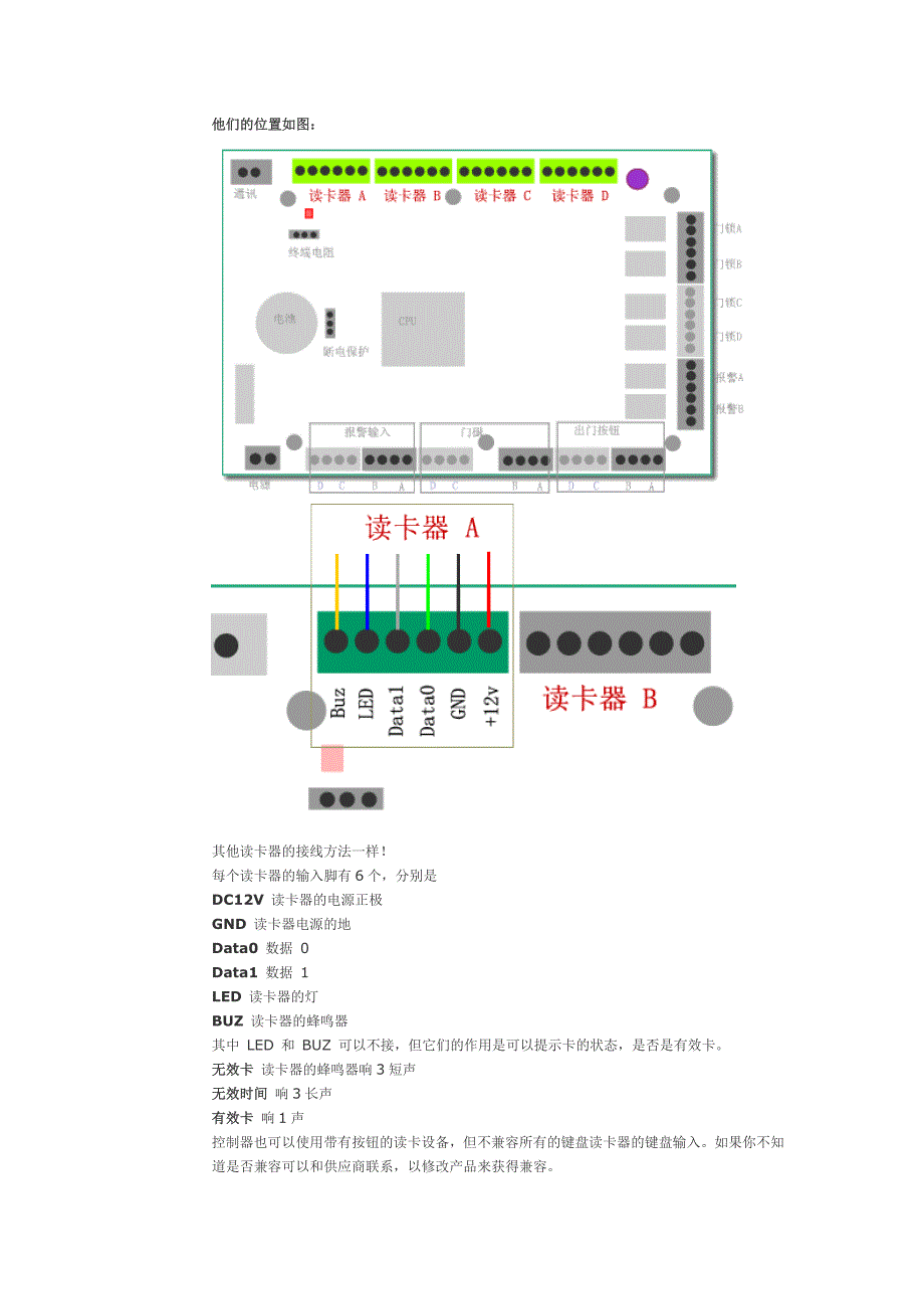 KN-2000 2门双向门禁机接线说明.doc_第3页