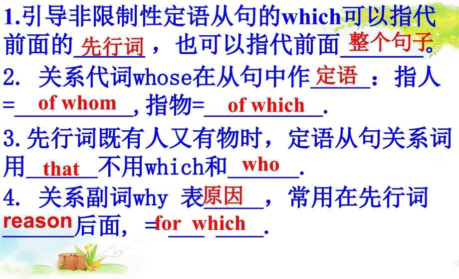 人教英语选修7Unit5Grammar课件_第5页