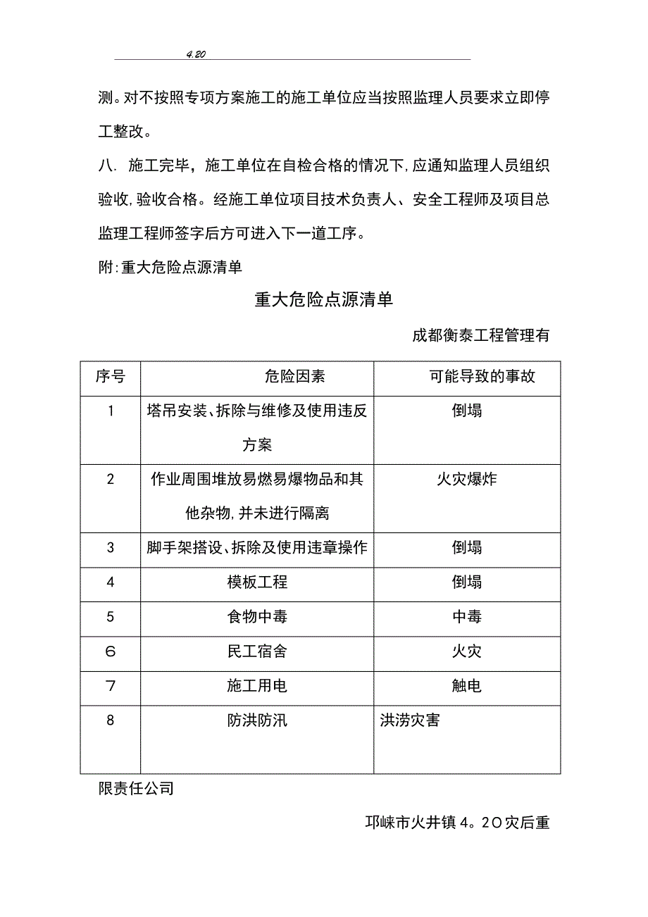 对重大危险点源的安全管理制度_1_第2页