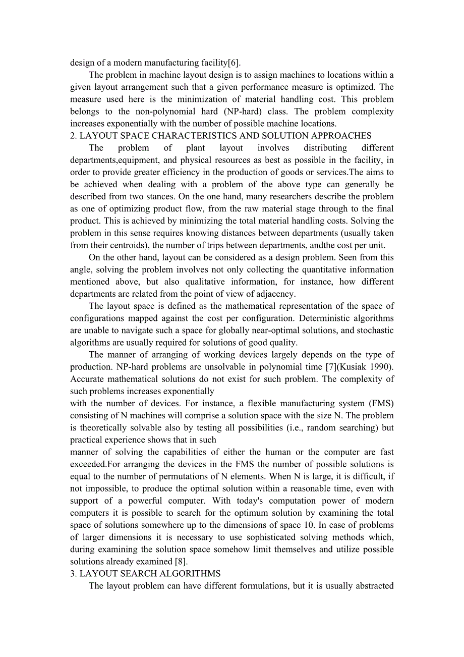 用遗传算法解决设施布局问题毕业课程设计外文文献翻译、中英文翻译、外文翻译_第3页