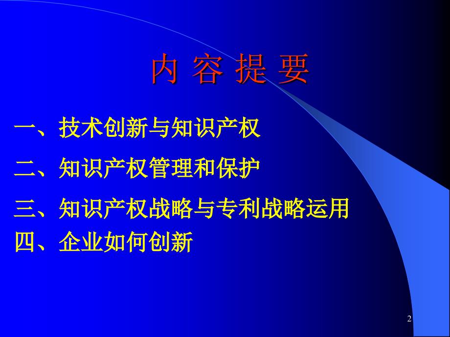 企业知识产权战略与自主创新文档资料_第2页