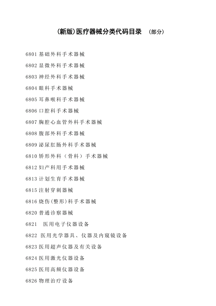 (完整word版)医疗器械编码分类目录.doc_第1页