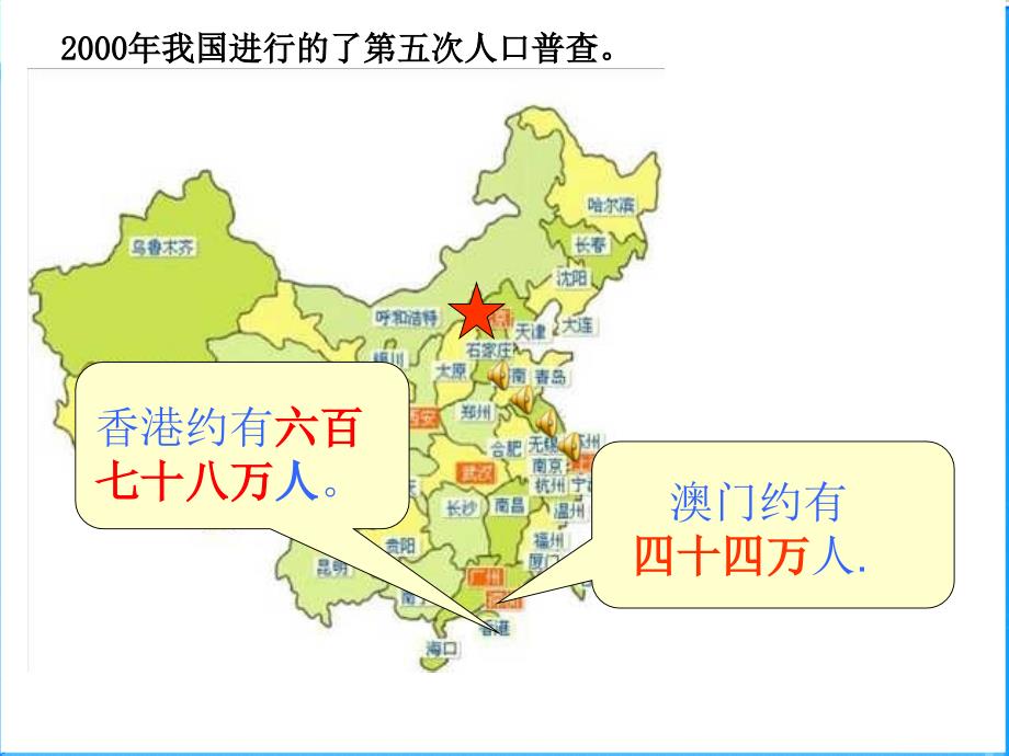 北师大版数学四年级上册《人口普查》PPT课件_第3页