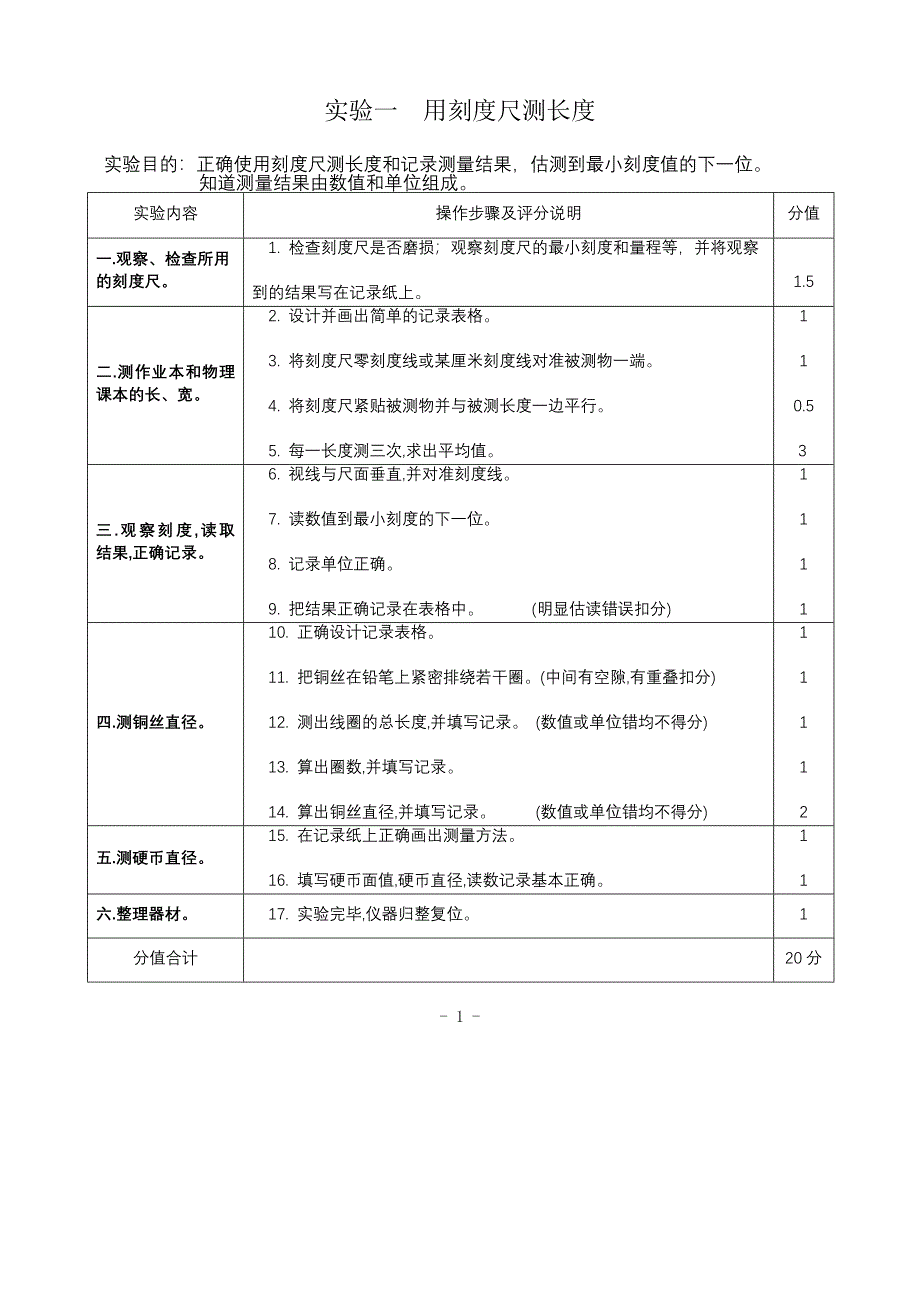 实验一 用刻度尺测长度.doc_第1页