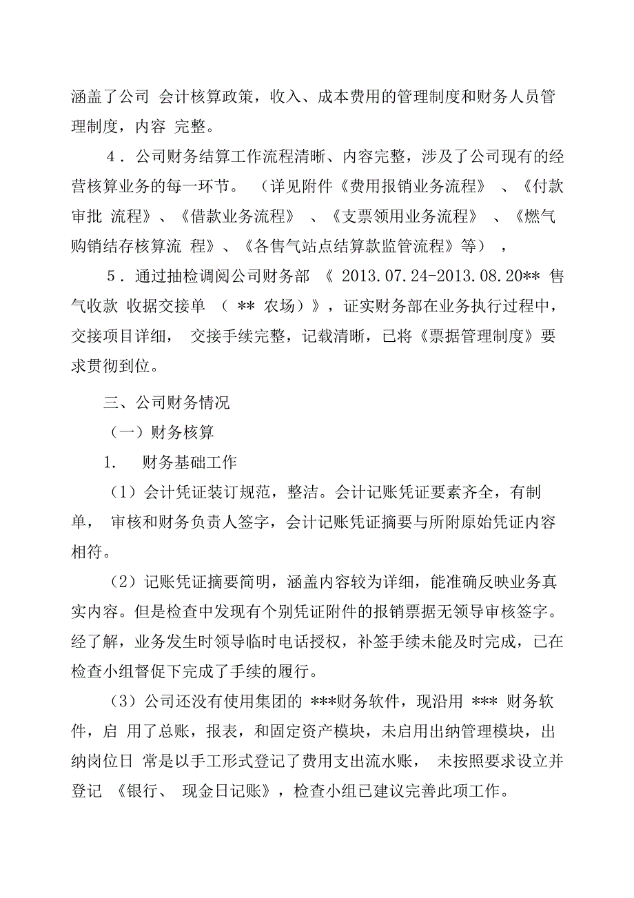 集团财务对某公司度财务检查报告最新模板_第3页