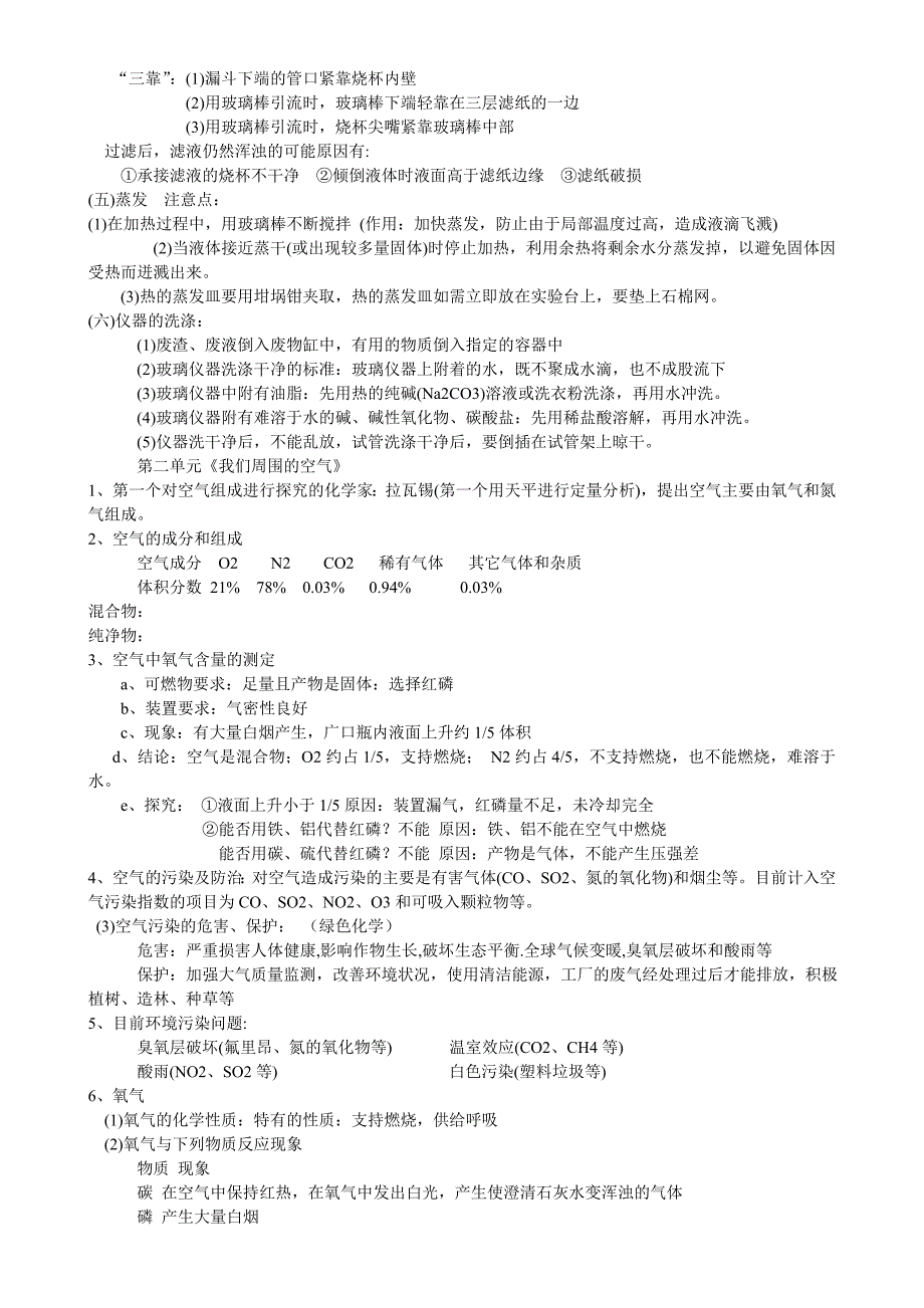 初中化学知识点全面总结-分章节-角标.doc_第3页