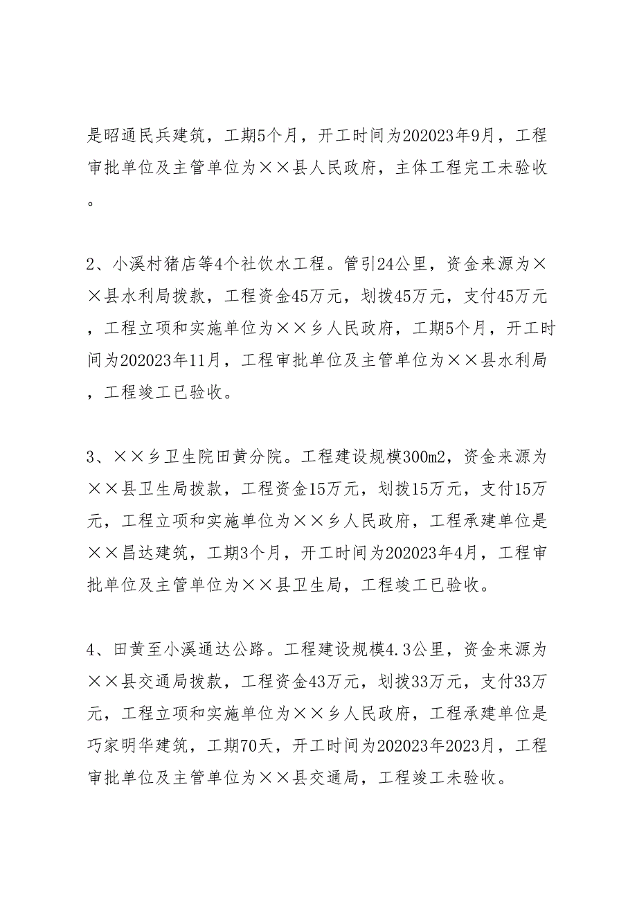 乡镇2023年工程建设领域突出问题专项治理自查报告.doc_第2页