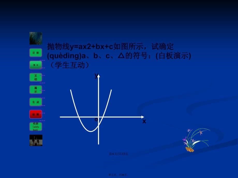 二次函数图像与abc符号关系学习教案_第5页