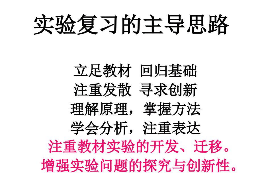 高三有机化学实验专题复习ppt课件_第2页