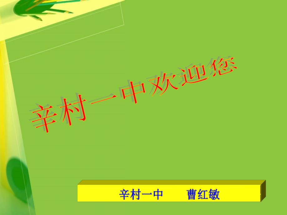 54平移1曹红敏_第1页