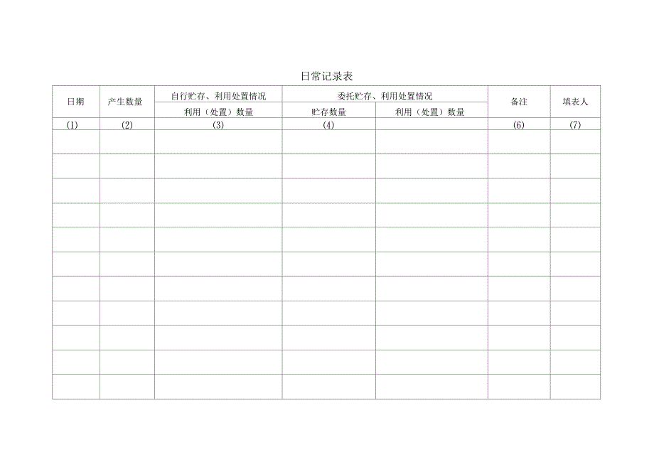 一般固体废物管理台帐格式_第5页