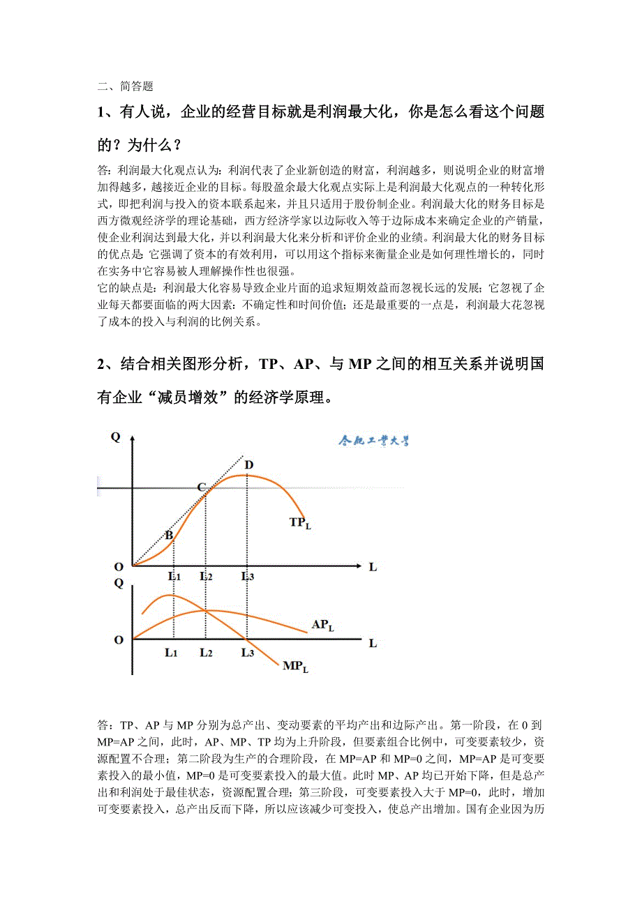 (完整word版)管理经济学考试(A卷真题).doc_第2页