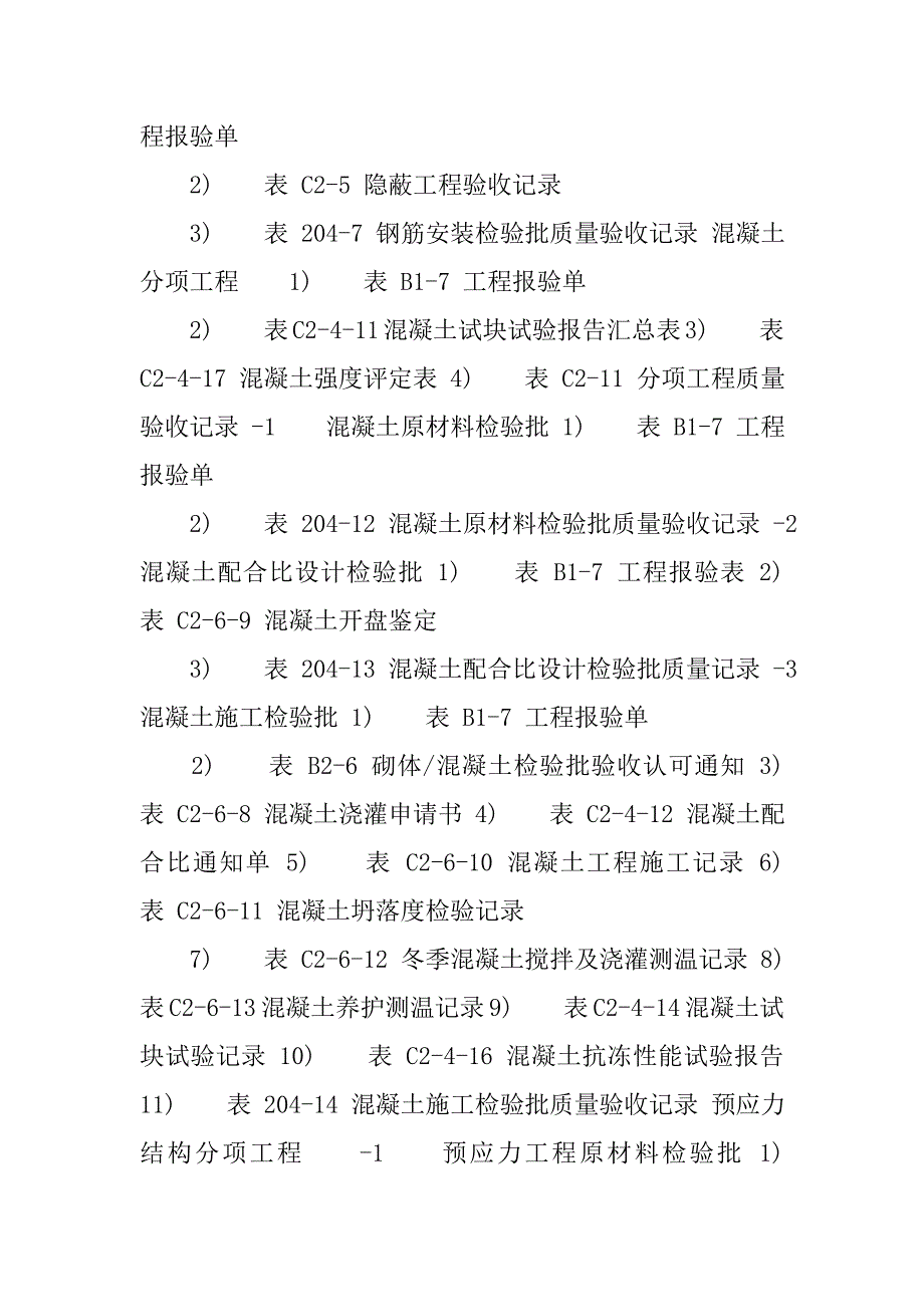 2019工程报验资料详细资料组成.docx_第2页