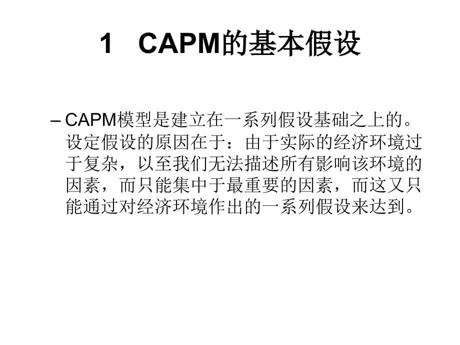 资本资产定价CAPM理论_第5页