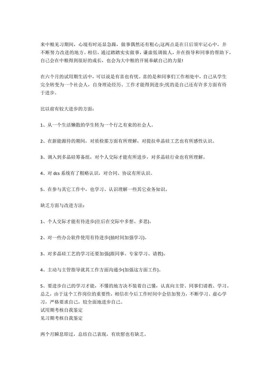 新进员工试用期考核自我鉴定.docx_第3页