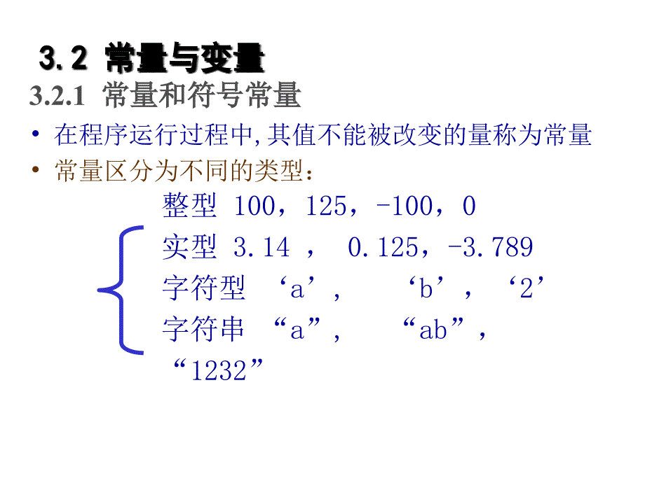 C语言教学课件：第3章 数据类型、运算符与表达式_第3页