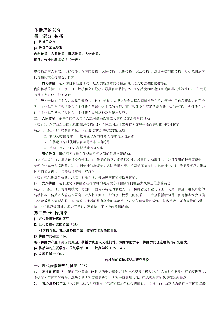 当代传播学理论考研必备华中科大.doc_第1页
