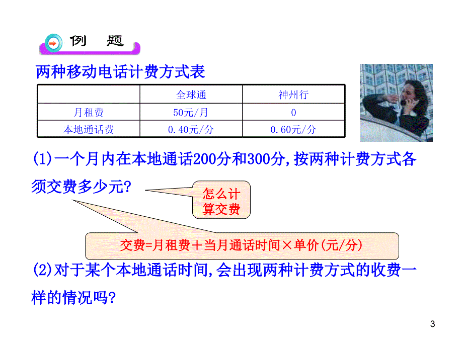 初中数学教学课件：34实际问题与一元一次方程第4课时（人教版七年级上）_第3页