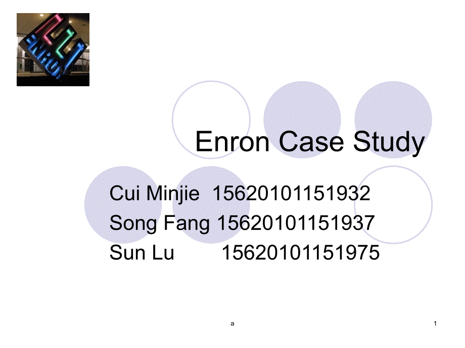 Enron Case Study.ppt_第1页