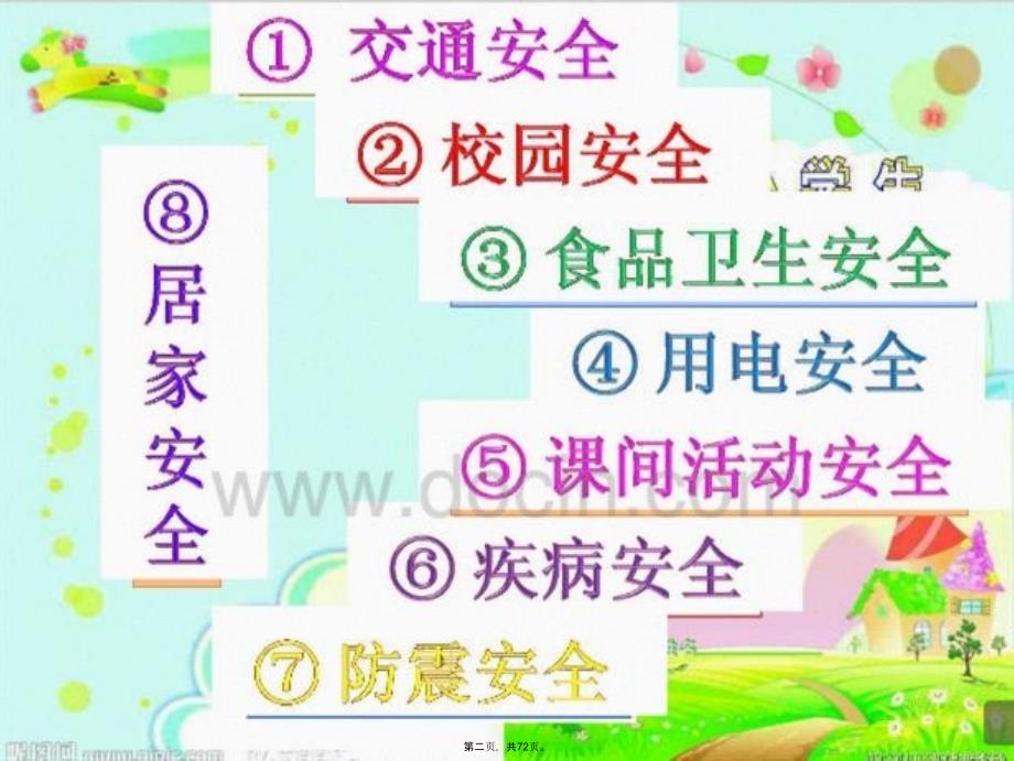 小学生安全教育电子教案_第2页