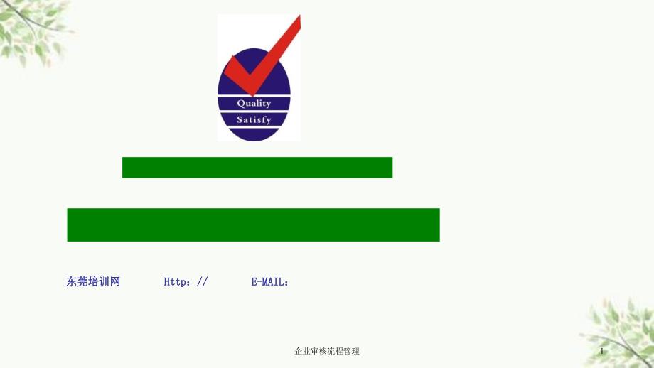 企业审核流程管理课件_第1页