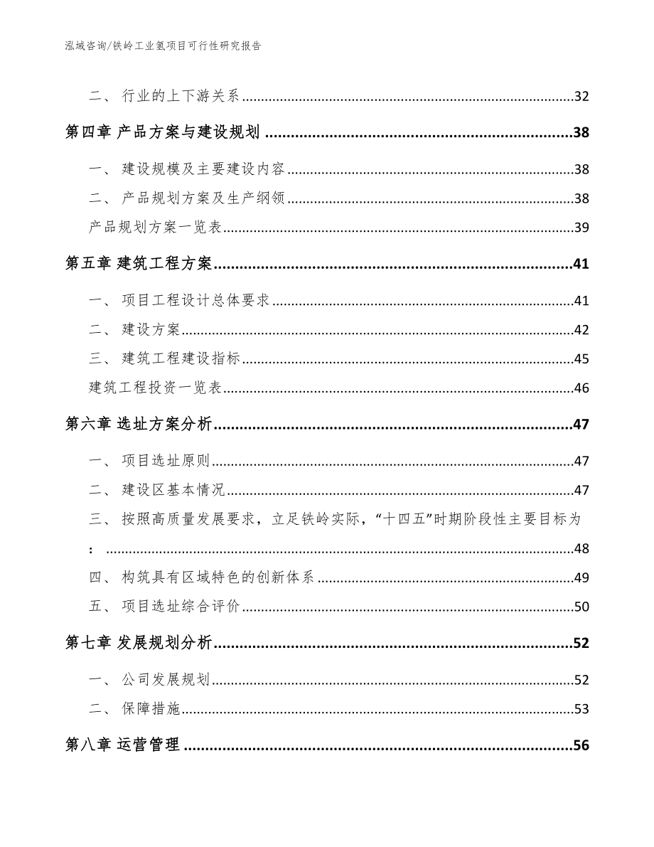 铁岭工业氢项目可行性研究报告_第3页