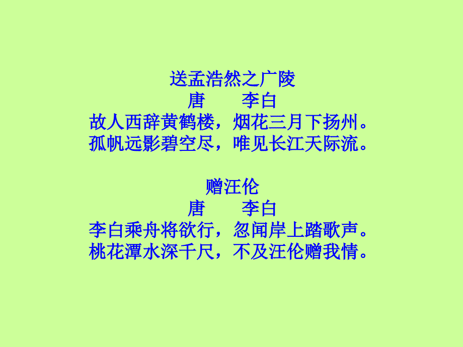 九年级语文下册第四单元鉴赏评论送别诗三首别董大课件北师大版_第3页