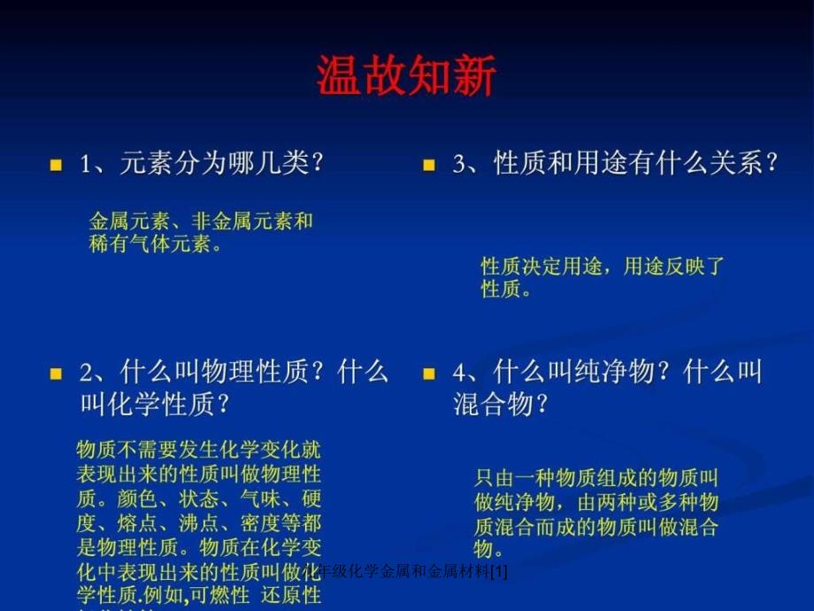 九年级化学金属和金属材料[1]课件_第4页