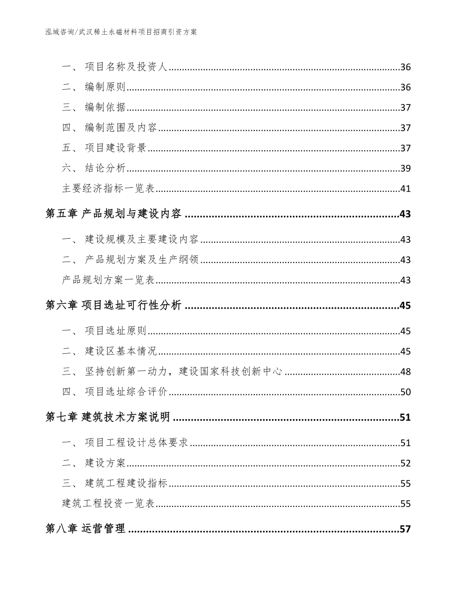 武汉稀土永磁材料项目招商引资方案模板参考_第2页