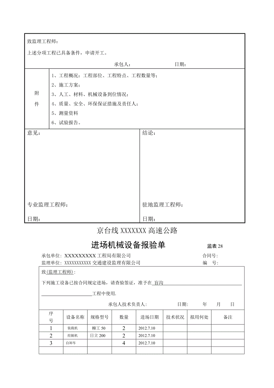 京台高速公路盲沟开工报告.docx_第2页