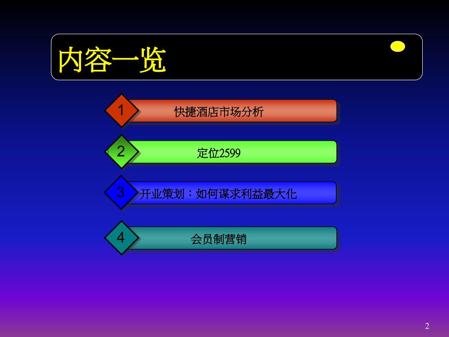 酒店营销策划方案ppt课件_第2页