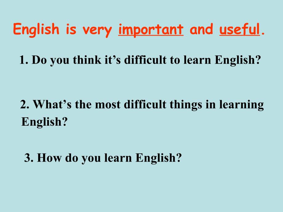 外研八年级上册module1Unit1LetstrytospeakEnglishasmuchaspossible_第3页